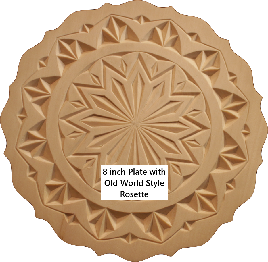 Scalloped Flat Plate - My Chip Carving