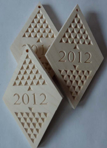 2012 Christmas ornament