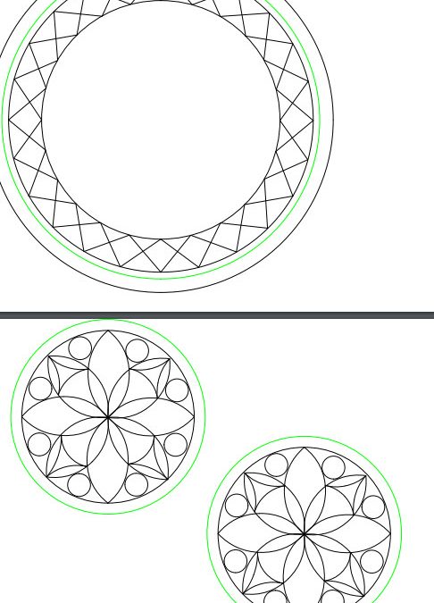 8 inch beaded rim essentials plate pattern