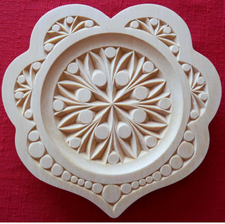 8 inch heart plate contemporary design