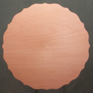 Scalloped Flat Plate