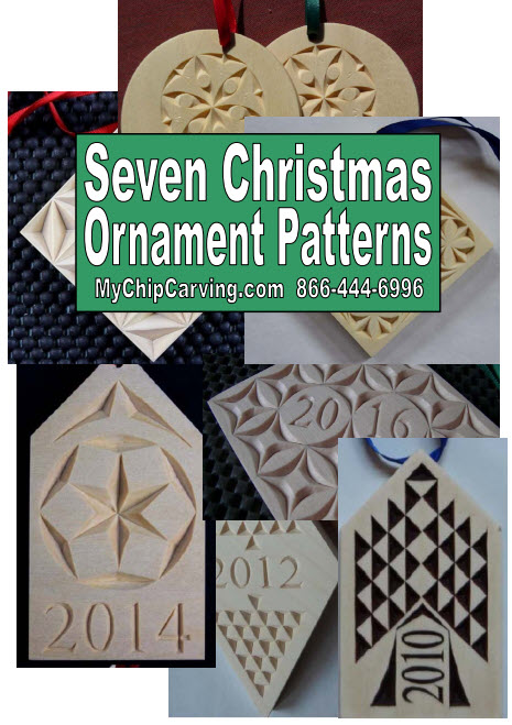 7 Christmas Ornament Patterns Booklet
