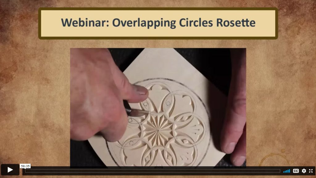 Webinar: Overlapping Circles Rosette
