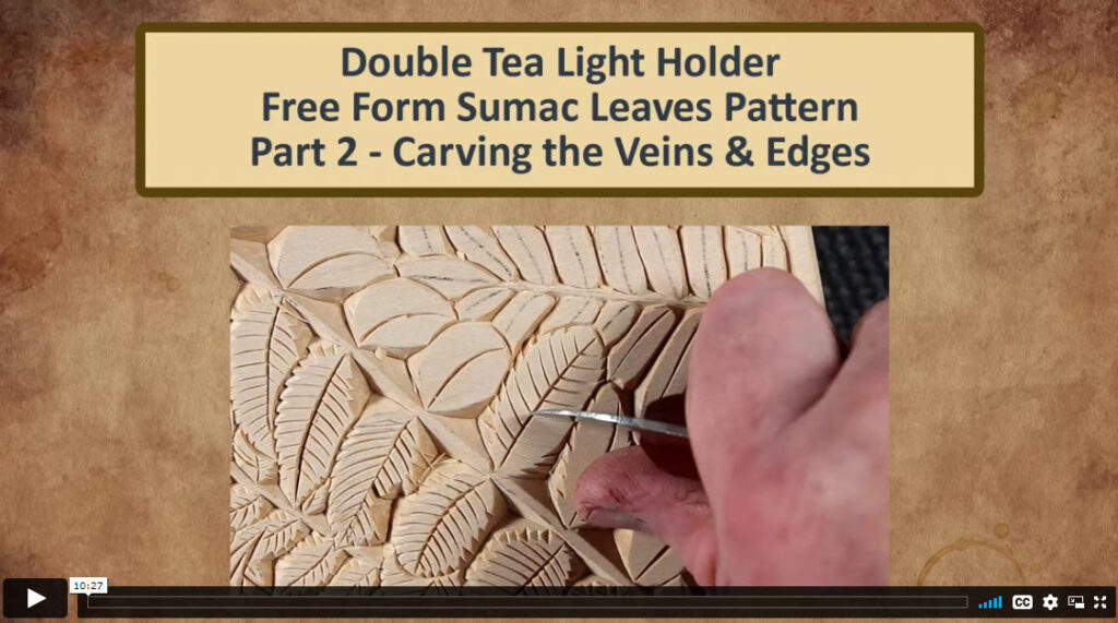 Double Tea Light Holder, Sumac pattern Part 2