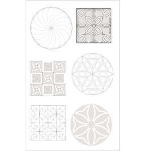 Webinar Pattern, 6 Small Shapes (pdf)